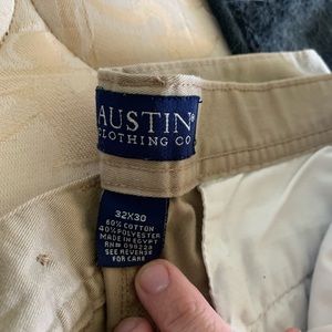 Austin Co. 32x30 khaki pants